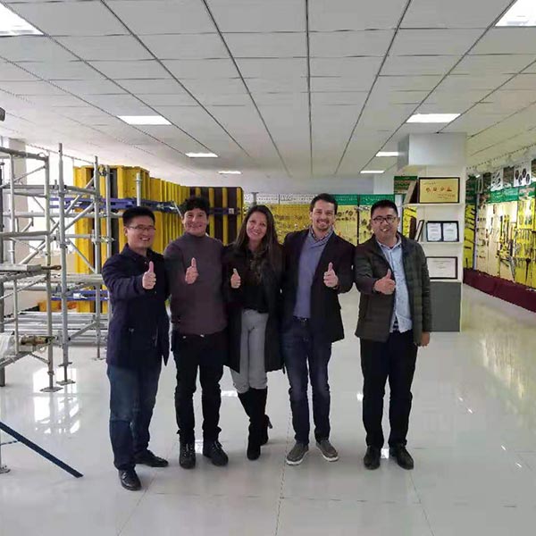 participate in an exhibition